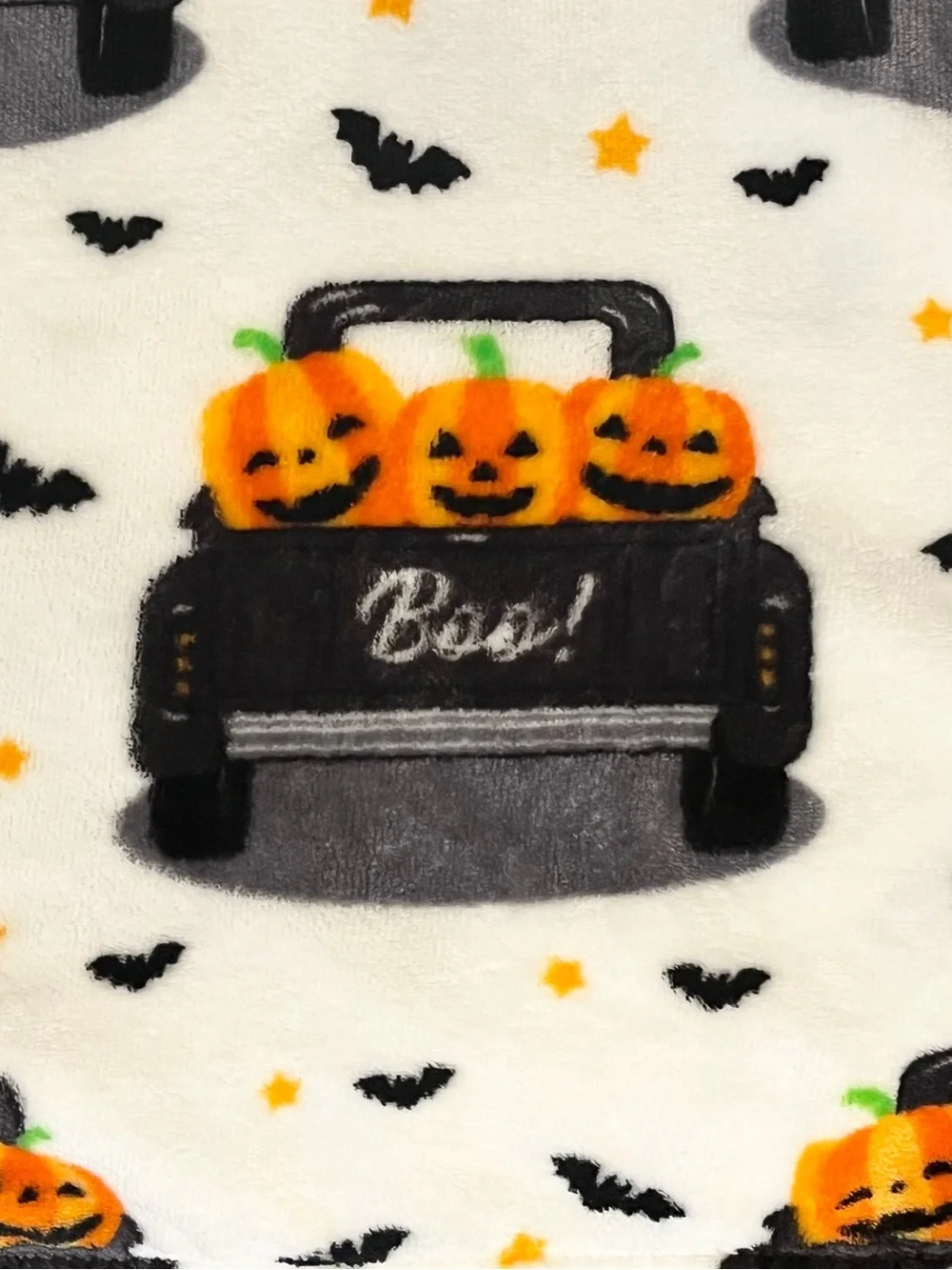 EnVogue- Halloween Soft Plush Oversized Pumpkin Throw Blanket